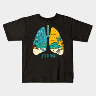 Lets Explore Kids T-Shirt